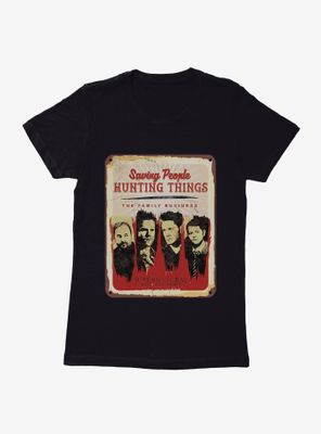 Supernatural The Family Business Womens T-Shirt