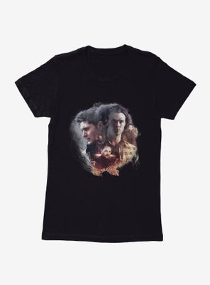 Supernatural Sam Dean And Crowley Womens T-Shirt