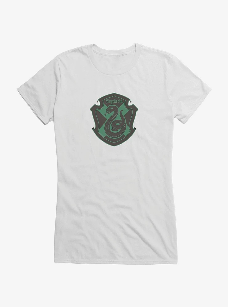 Harry Potter Slytherin Shield Girls T-Shirt