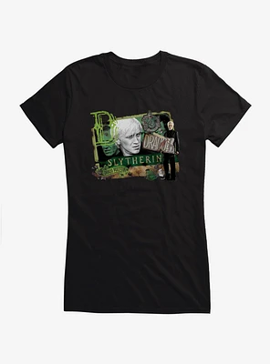 Harry Potter Draco Malfoy Collate Girls T-Shirt