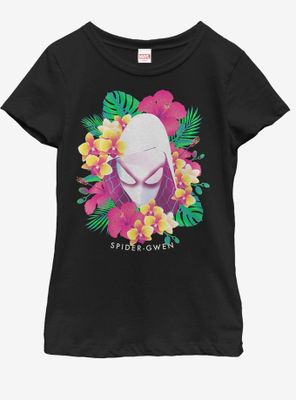 Marvel Tropical Gwen Youth Girls T-Shirt