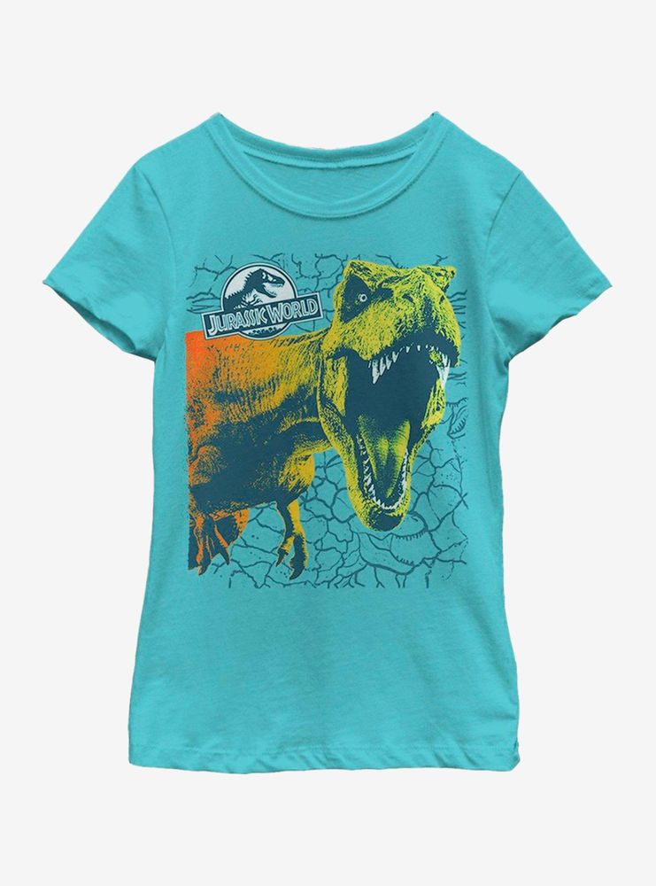 Jurassic Park Loud Mouth Youth Girls T-Shirt