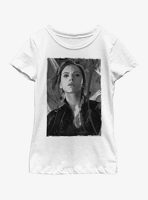Marvel Avengers: Endgame Widow Darken Youth Girls T-Shirt