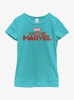 Marvel Captain Logo Youth Girls T-Shirt