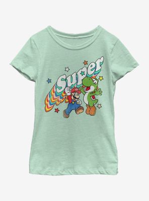 Nintendo Super Friends Youth Girls T-Shirt