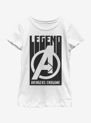 Marvel Avengers: Endgame Avengers Legends Youth Girls T-Shirt