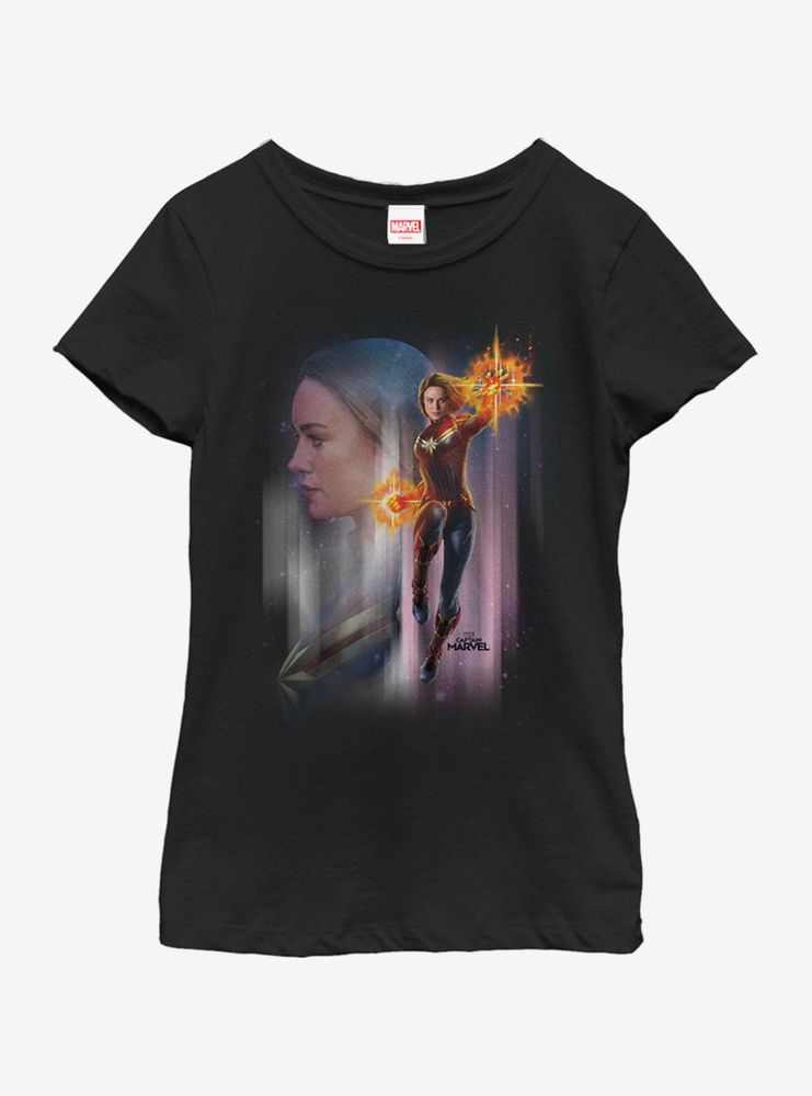 Marvel Captain Galaxy Youth Girls T-Shirt