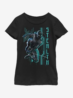 Marvel Spiderman: Far From Home Stealth Jumper Youth Girls T-Shirt