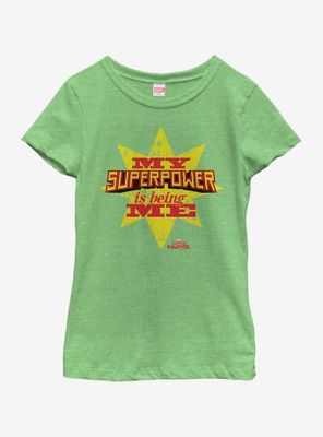 Marvel Captain Super Me Youth Girls T-Shirt