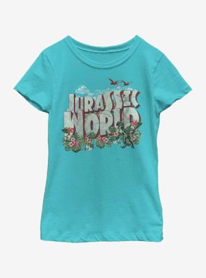 Jurassic Park Greetings Youth Girls T-Shirt