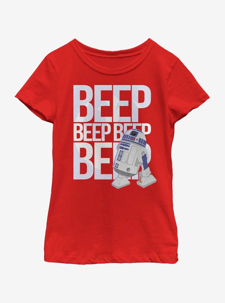 Star Wars Beep Youth Girls T-Shirt