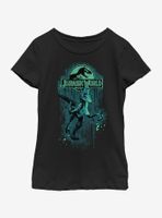 Jurassic Park Paint The Town Youth Girls T-Shirt