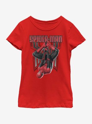 Marvel Spiderman: Far From Home Hanging Around Youth Girls T-Shirt