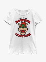 Nintendo Super Mario Bowser Costume Youth Girls T-Shirt