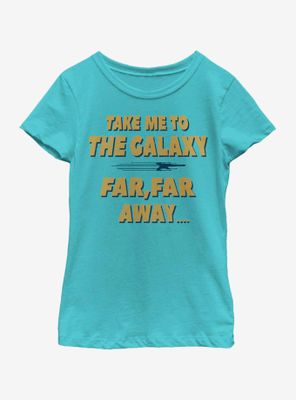 Star Wars Galax Far Youth Girls T-Shirt