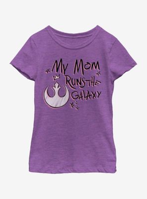 Star Wars This Mom Rules Youth Girls T-Shirt