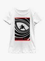 Marvel Spiderman: Far From Home Double O Spider Youth Girls T-Shirt
