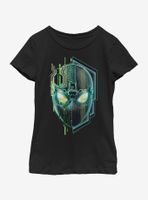 Marvel Spiderman: Far From Home Stealth Face Youth Girls T-Shirt