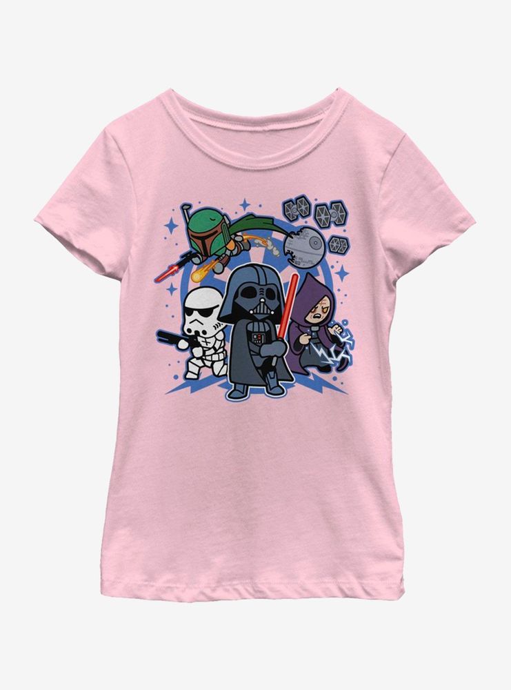 Star Wars Team Vader Youth Girls T-Shirt