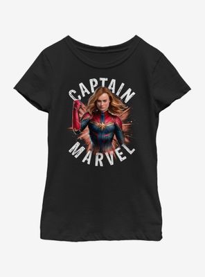 Marvel Avengers: Endgame Cap Burst Youth Girls T-Shirt
