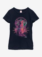 Marvel Captain Cat Goose Youth Girls T-Shirt