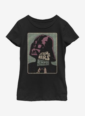 Star Wars Poster Warp Youth Girls T-Shirt