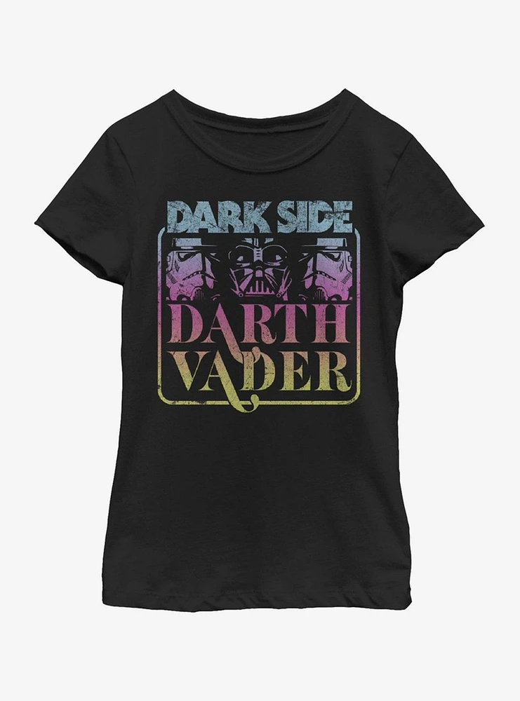 Star Wars Vader Side Youth Girls T-Shirt