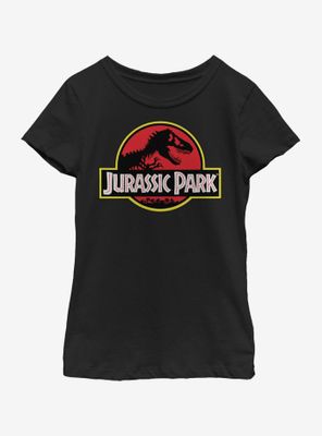 Jurassic Park Logo Youth Girls T-Shirt