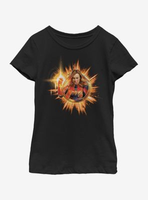 Marvel Captain Fire Youth Girls T-Shirt