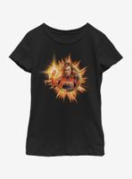 Marvel Captain Fire Youth Girls T-Shirt