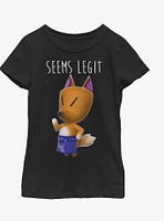 Nintendo Seems Legit Youth Girls T-Shirt