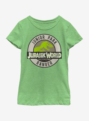 Jurassic Park Junior Ranger Badge Youth Girls T-Shirt