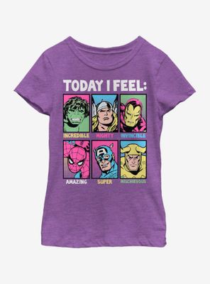 Marvel I Feel Youth Girls T-Shirt
