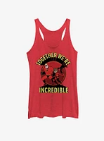 Disney Pixar The Incredibles Together We're Incredible Girls Tank