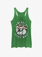 Star Wars Merry Porgmas Girls Tank