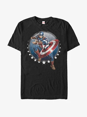 Marvel Captain America Toss T-Shirt