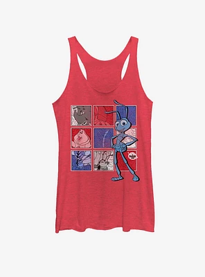 Disney Pixar A Bug's Life Bugs Squared Girls Tank