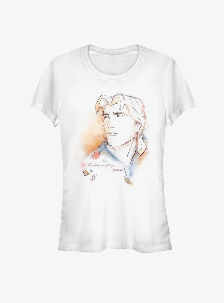 Disney Pocahontas Watercolor John Girls T-Shirt