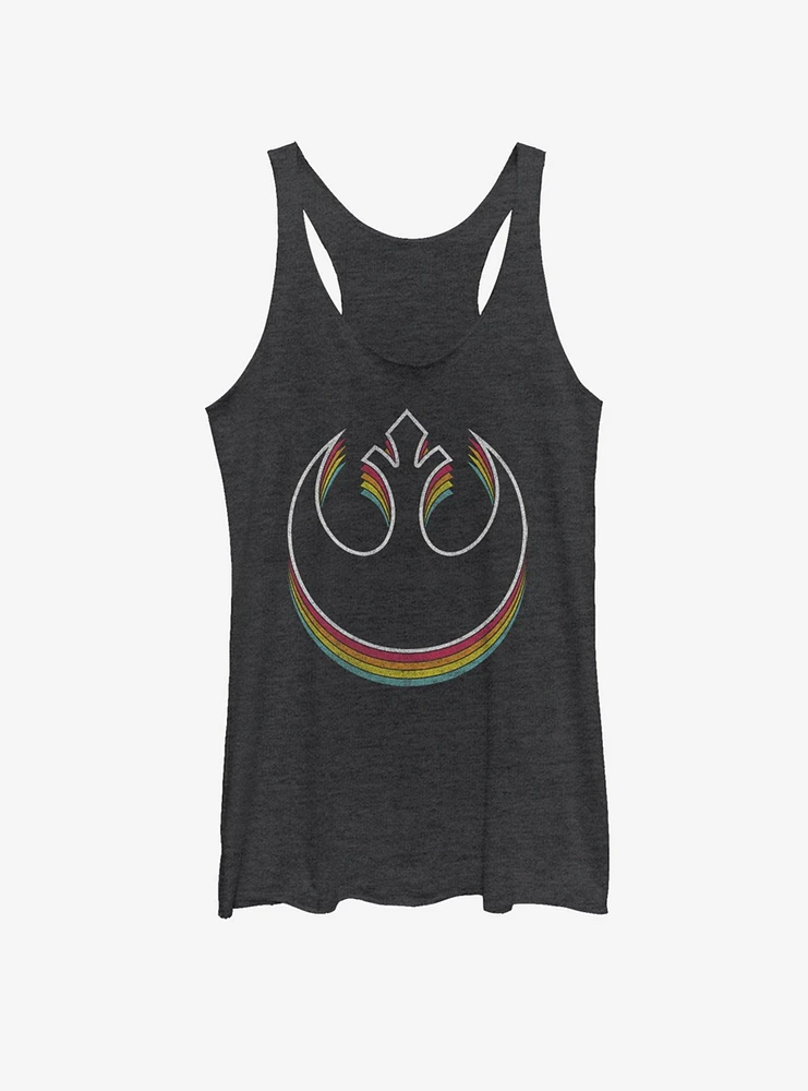 Star Wars Rebel Rainbow Girls Tank