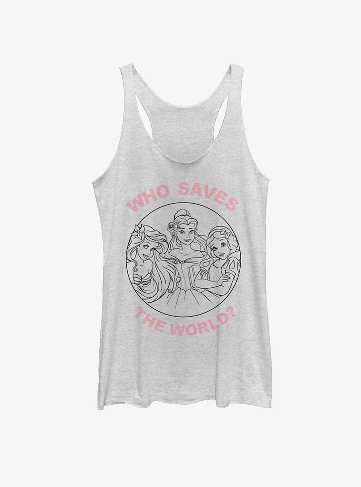 Disney Princesses Save the World Girls Tank