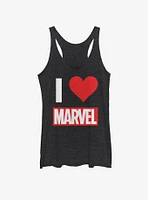 Marvel I Love Brick Girls Tank