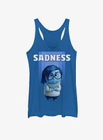 Disney Pixar Inside Out Sadness Girls Tank