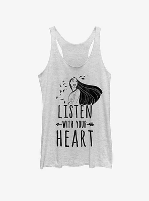 Disney Pocahontas Listen With Your Heart Girls Tank