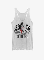 Disney Villains Scary Evil Cruella Girls Tank