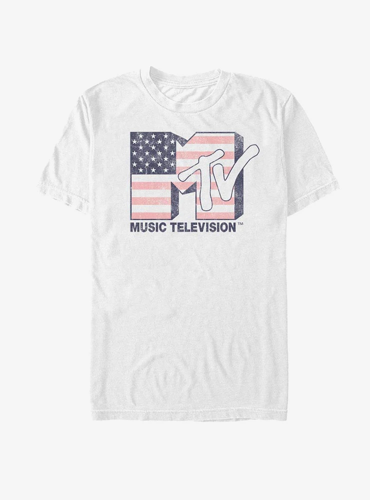 MTV Flag Logo T-Shirt