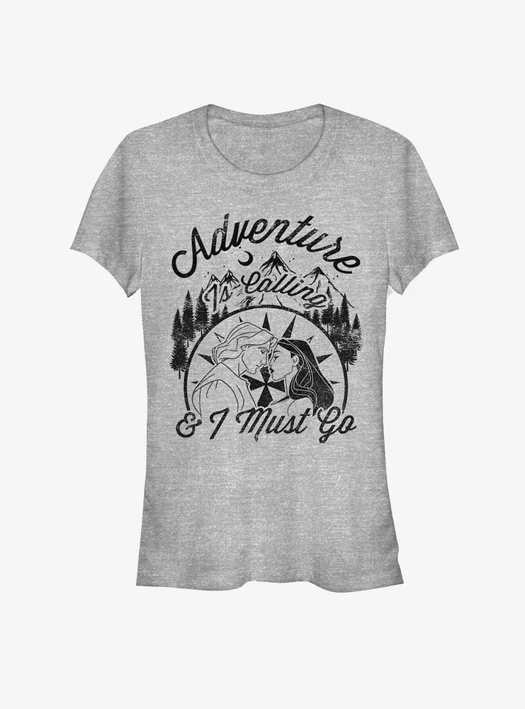 Disney Pocahontas Adventure Calls Poca Girls T-Shirt