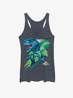 Jurassic Park Blue Dino Girls Tank