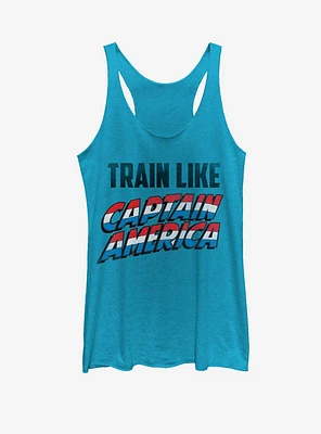 Marvel Captain America Train Like Girls Tank