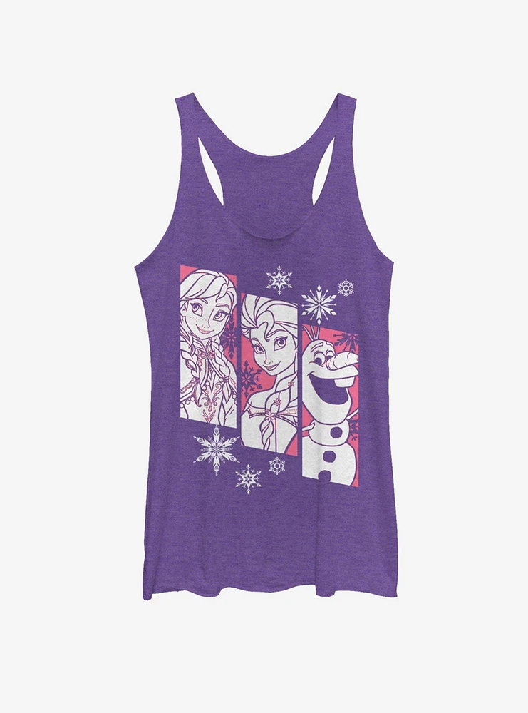 Disney Frozen Snow Trio Girls Tank