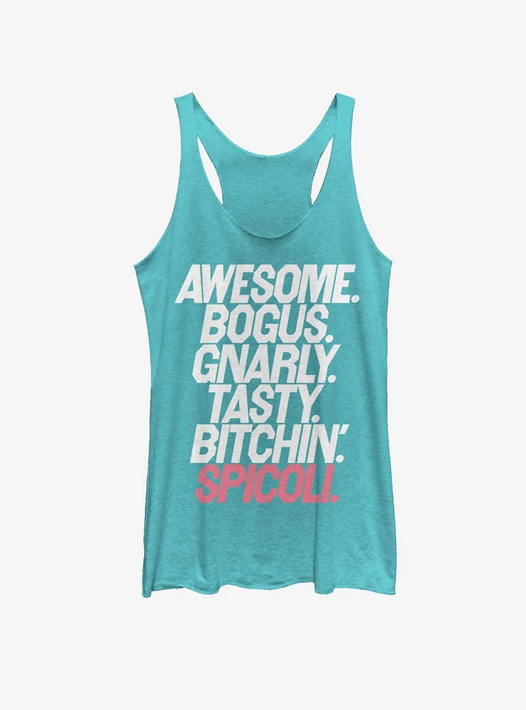 Fast Times At Ridgemont High Gnarly Spicoli Girls Tank